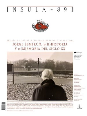 cover image of Jorge Semprún. H(h)istoria y M(m)emoria del siglo XX (Ínsula n° 891)
